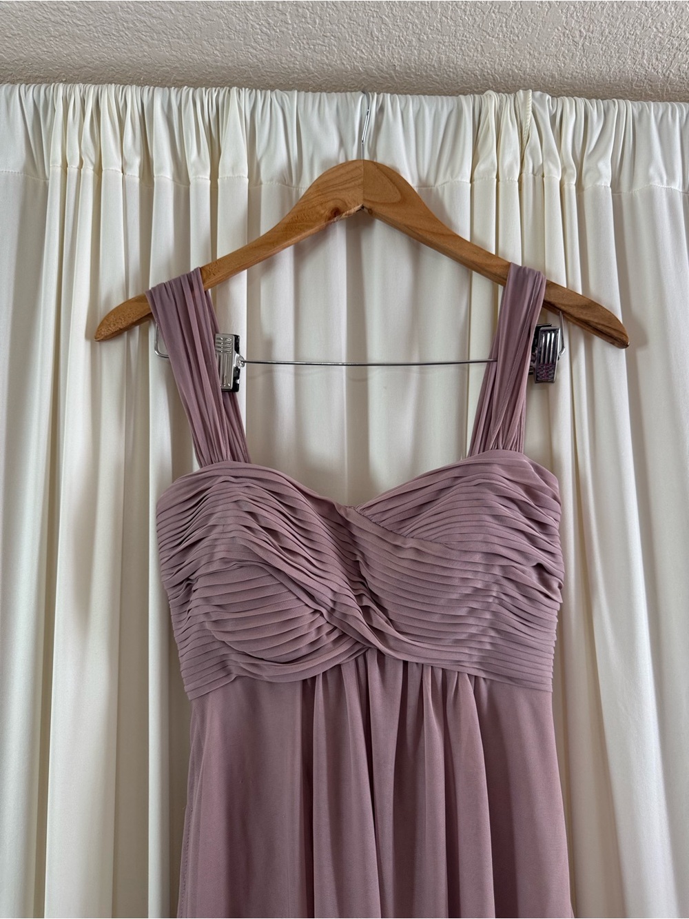 Birdy Grey Maria Convertible Maxi Dress Mauve Bridesmaid Wedding Sweetheart XS - Picture 3 of 6